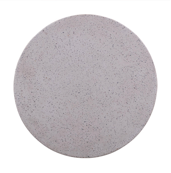 Terrazzo Light Speckled Side Table