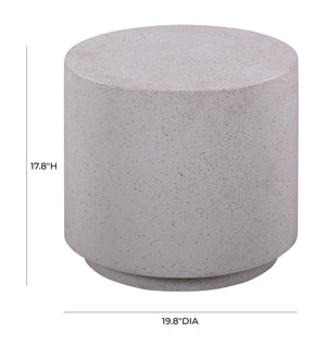 Terrazzo Light Speckled Side Table