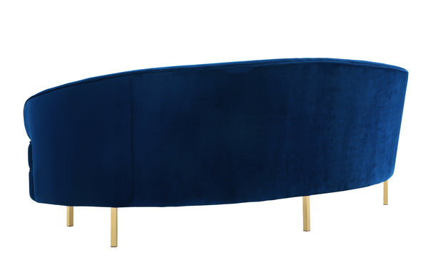 Baila Navy Velvet Sofa