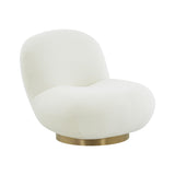 Emily Velvet Swivel Chair