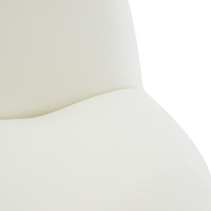 Emily Cream Velvet Swivel Chair