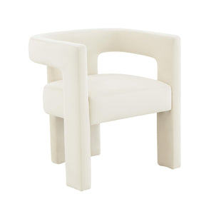 Sloane Cream Velvet Chair