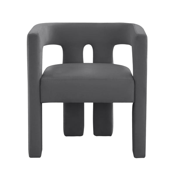Sloane Dark Grey Velvet Chair