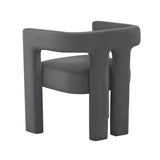 Sloane Dark Grey Velvet Chair