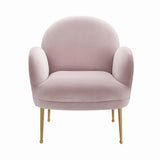 Gwen Mauve Velvet Chair