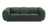 Emmet Forest Green Velvet Sofa