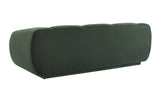 Emmet Forest Green Velvet Sofa