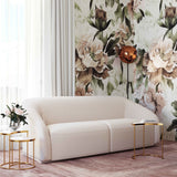 Yara Pleated Velvet Sofa Beige TOV-S6457