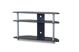 Baxton Studio Orbit Black and Silver TV Stand