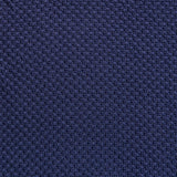 HiEnd Accents Cotton Knit Throw Blanket TR2135-TH-NA Navy Face and Back: 100% cotton 50.0 x 60.0