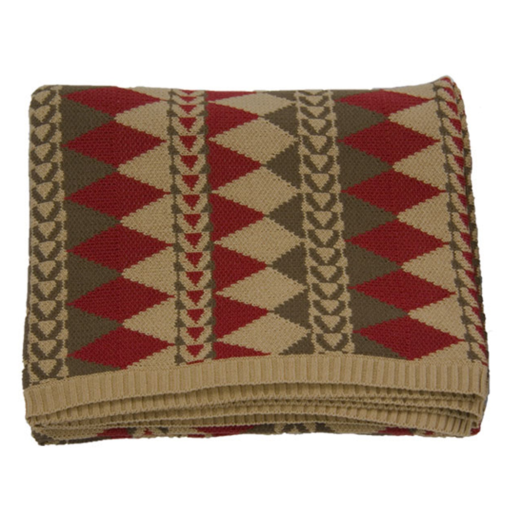 Wilderness Ridge Knitted Throw Blanket - Thumbnail 2