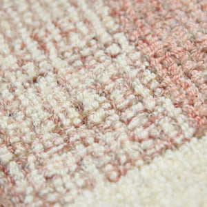 AMER Rugs Tartan TRA-14 Hand-Tufted Plaid Transitional Area Rug Rose Gold 3'6" x 5'6"