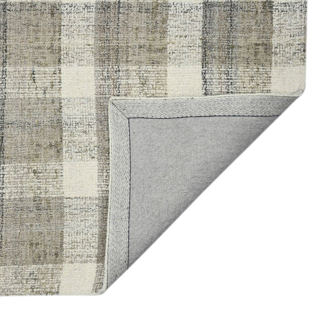 Tartan Hand-Tufted Wool Plaid Area Rug - Elegant, Durable, and Plush f