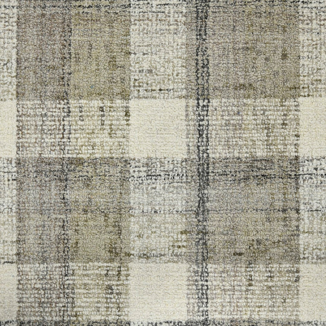 Tartan Hand-Tufted Wool Plaid Area Rug - Elegant, Durable, and Plush f