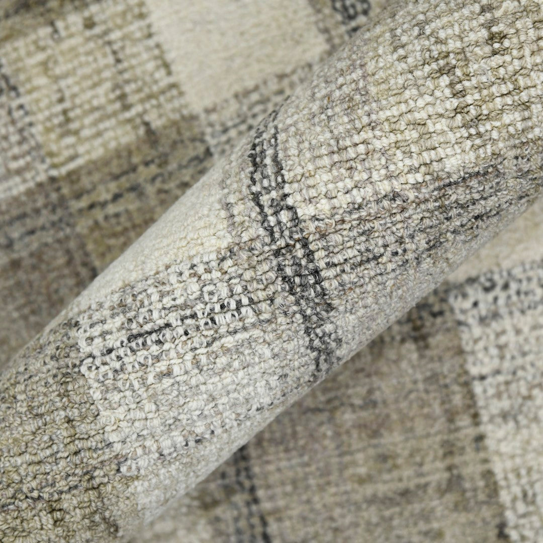 Tartan Hand-Tufted Wool Plaid Area Rug - Elegant, Durable, and Plush f