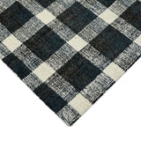 AMER Rugs Tartan TRA-6 Hand-Tufted Plaid Transitional Area Rug Charcoal 3'6" x 5'6"