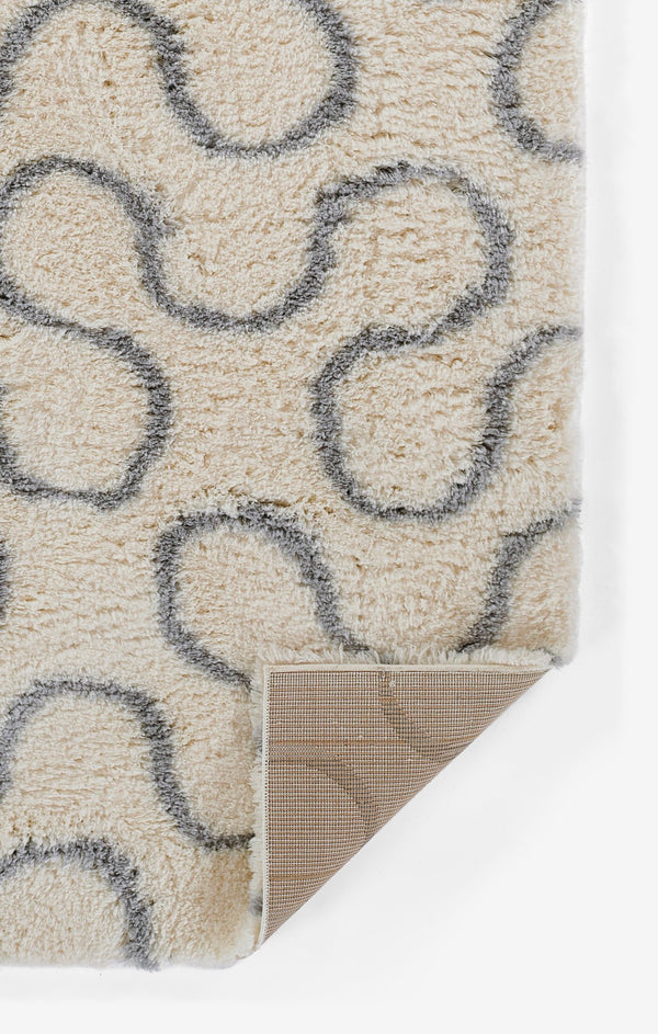 Momeni Novogratz Transcoso TCO-1 Machine Made Contemporary Geometric Indoor Area Rug Ivory 7'10" x 10' TRANCTCO-1IVY7AA0
