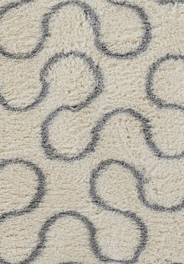 Momeni Novogratz Transcoso TCO-1 Machine Made Contemporary Geometric Indoor Area Rug Ivory 7'10" x 10' TRANCTCO-1IVY7AA0