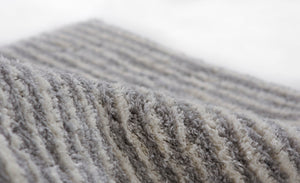 Momeni Novogratz Transcoso TCO-2 Machine Made Contemporary Striped Indoor Area Rug Grey 7'10" x 10' TRANCTCO-2GRY7AA0