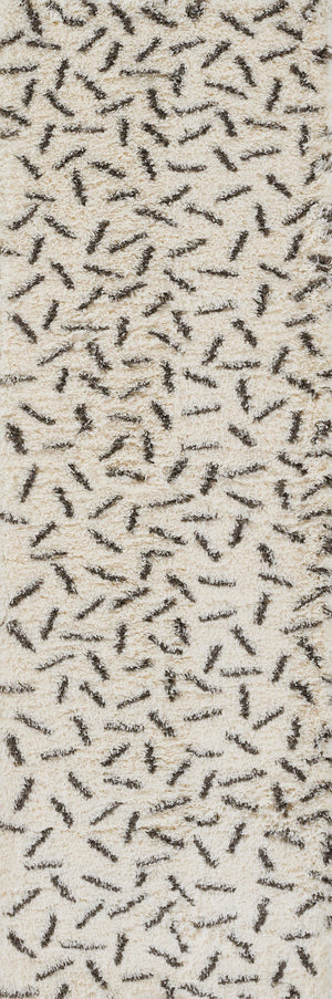 Momeni Novogratz Transcoso TCO-3 Machine Made Contemporary Geometric Indoor Area Rug Ivory 7'10" x 10' TRANCTCO-3IVY7AA0