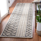 Safavieh Trace 201 Hand Tufted 65% Wool, 25% Viscose, 10% Nylon Rug Grey / Beige 9' x 12'