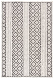 Safavieh Trace 201 Hand Tufted 65% Wool, 25% Viscose, 10% Nylon Rug Grey / Beige 9' x 12'