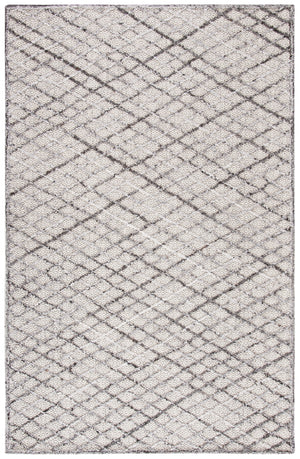 Safavieh Trace 204 Hand Tufted Wool 65%, Viscose, 25%, Nylon 10% Rug Grey / Ivory 9' x 12'