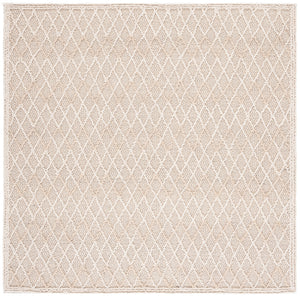 Safavieh Trace 209 Hand Tufted Wool 65%, Viscose, 25%, Nylon 10% Rug Ivory / Black 9' x 12'