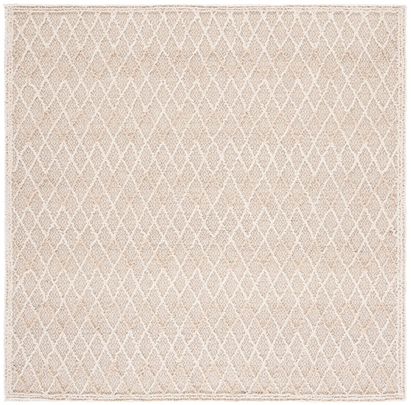 Safavieh Trace 209 Hand Tufted Wool 65%, Viscose, 25%, Nylon 10% Rug Ivory / Black 9' x 12'