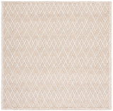 Safavieh Trace 209 Hand Tufted Wool 65%, Viscose, 25%, Nylon 10% Rug Ivory / Black 9' x 12'