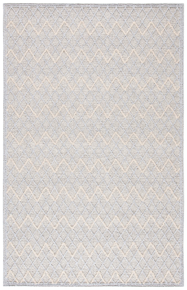 Safavieh Trace 209 Hand Tufted Wool 65%, Viscose, 25%, Nylon 10% Rug Blue / Black 9' x 12'