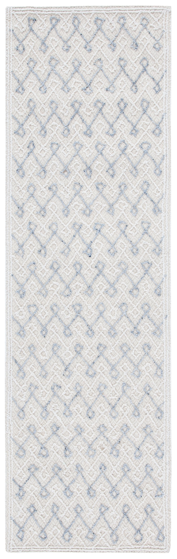 Safavieh Trace 215 Hand Tufted 65% Wool, 25% Viscose, 10% Nylon Rug Grey / Beige 9' x 12'