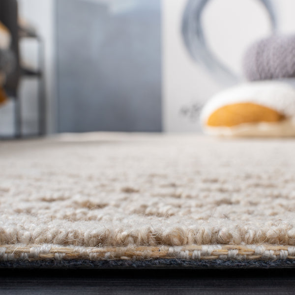 Safavieh Trace 220 Hand Tufted 65% Wool, 25% Viscose, 10% Nylon Rug Ivory 9' x 12'