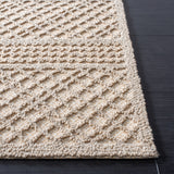 Safavieh Trace 220 Hand Tufted 65% Wool, 25% Viscose, 10% Nylon Rug Ivory 9' x 12'