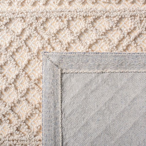 Safavieh Trace 220 Hand Tufted 65% Wool, 25% Viscose, 10% Nylon Rug Ivory 9' x 12'