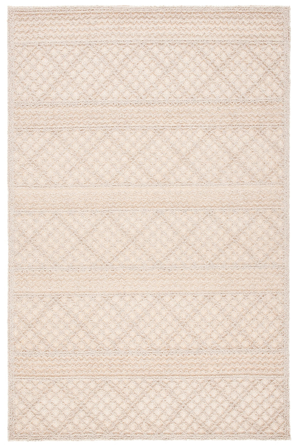 Safavieh Trace 220 Hand Tufted 65% Wool, 25% Viscose, 10% Nylon Rug Ivory 9' x 12'