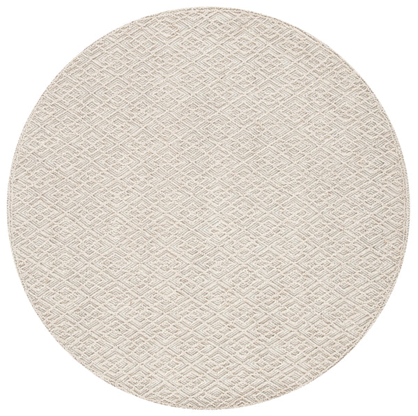 Safavieh Trace 224 Hand Tufted Wool 65%, Viscose, 25%, Nylon 10% Rug Ivory / Blue 9' x 12'