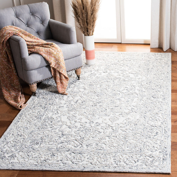 Safavieh Trace 302 Hand Tufted Indian Wool and Cotton with Latex Transitional Rug TRC302H-2640