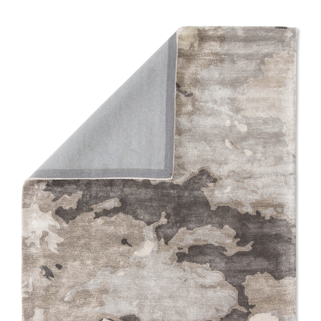 Jaipur Living Glacier Handmade Abstract Gray/ Silver Area Rug (6'X9')