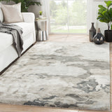 Jaipur Living Transcend Collection TRD01 Glacier 100% Viscose Handmade Modern Abstract Rug RUG148277