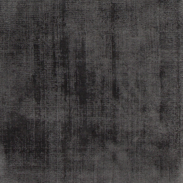 Chandra Rugs Tricia 100% Viscose Hand-Woven Contemporary Solid Rug Charcoal 9' x 13'