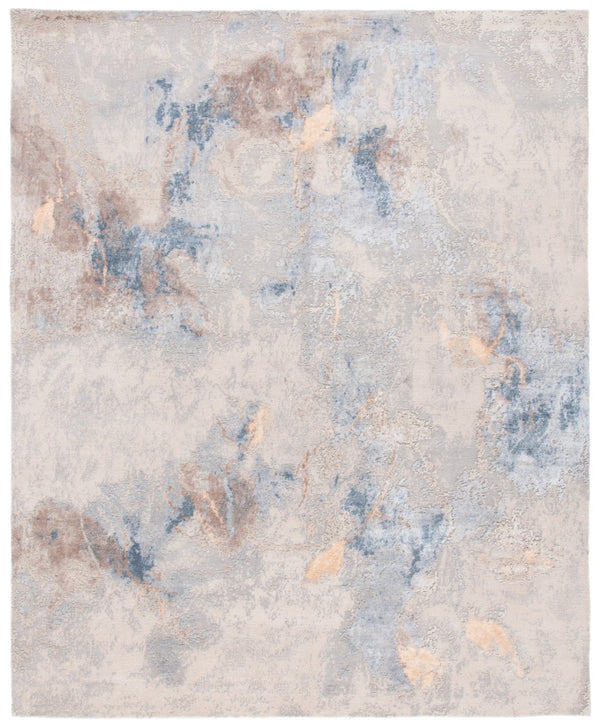 Safavieh Tribeca 205 Hand Knotted 60% Wool/30% Silk/and 10% Cotton Contemporary Rug TRI205F-9