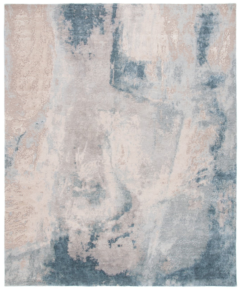 Safavieh Tribeca 206 Hand Knotted 60% Wool/30% Silk/and 10% Cotton Contemporary Rug TRI206M-9