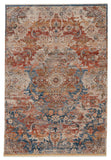 Jaipur Living Terra Collection TRR05 Jemsa 100% Polyester Machine Made Updated Traditional Medallion Rug RUG149310