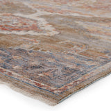 Jaipur Living Terra Collection TRR05 Jemsa 100% Polyester Machine Made Updated Traditional Medallion Rug RUG149310