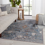 Jaipur Living Terra Collection TRR09 Harkin 100% Polyester Machine Made Updated Traditional Medallion Rug RUG151270