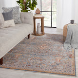 Jaipur Living Terra Collection TRR10 Harkin 100% Polyester Machine Made Updated Traditional Medallion Rug RUG151275