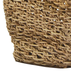 Dovetail Halifax 22" High Enceng Leaf Woven Long-Neck  Basket TSD8003