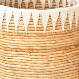 Dovetail Oakland Hand Woven Natural Abaca and Cotton Storage Baskets, Set of 2 TSD8029