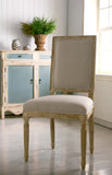 Baxton Studio Clairette Wood Traditional French Accent Chair